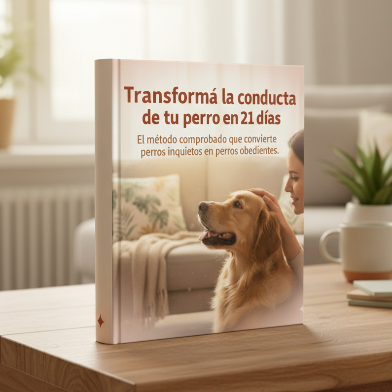 21 dias para transformar la conducta de tu perro desde casa + 6 BONUS DE REGALO